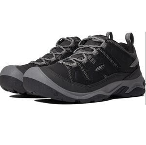 Keen Circadia Vent Hiking Sneakers Shoes Black Steel Gray Size 10